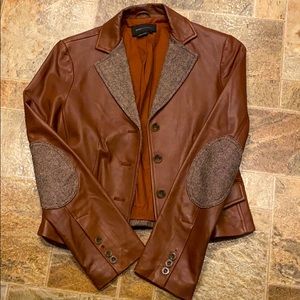 BCBG leather jacket